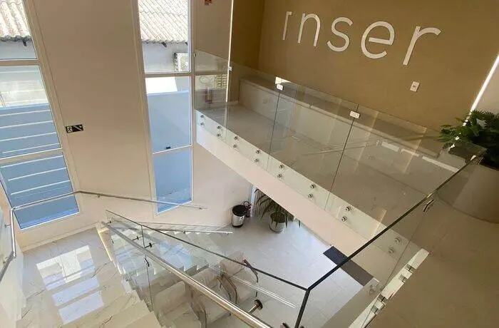 Escada interna do INSER