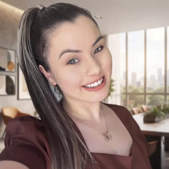 Karine Machado, recepcionista do INSER